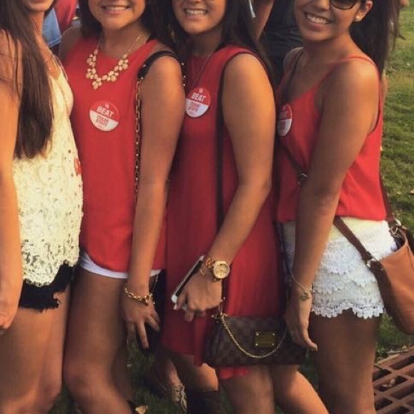 Red Shift Dress S/M - Picture 5 of 5